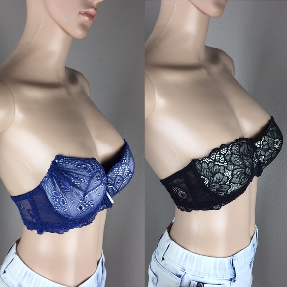 Yandy Other - 2 YANDY Lace Sexy Push-up Strapless Bras
